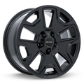 RTX Wheels - Summit - Black - Satin Black - 17" x 8", 35 Offset, 5x110 (Bolt Pattern), 65.1mm HUB