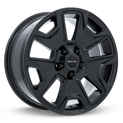RTX Wheels - Summit - Black - Satin Black - 17" x 8", 35 Offset, 5x110 (Bolt Pattern), 65.1mm HUB