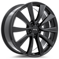 RTX Wheels - TS01 - Black - Gloss Black - 20" x 9.5", 45 Offset, 5x114.3 (Bolt pattern), 64.10mm HUB