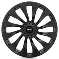 RTX Wheels - TS-02 - Black - Satin Black - 20" x 8.5", 35 Offset, 5x114.3 (Bolt pattern), 64.1mm HUB