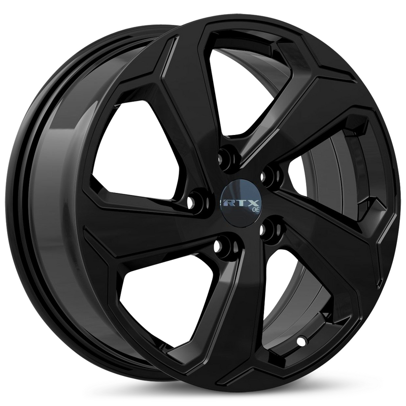 RTX Wheels - TY-05 - Black - 19" x 7.5", 35 Offset, 5x114.3 (Bolt pattern), 60.1mm HUB