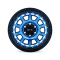 RTX Wheels - Titan - Midnight Blue with Black Lip - 18" x 9", 0 Offset, 6x139.7 (Bolt pattern), 106.1mm HUB