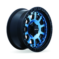 RTX Wheels - Titan - Midnight Blue with Black Lip - 18" x 9", -15 Offset, 5x127 (Bolt pattern), 71.5mm HUB