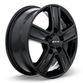 RTX Wheels - Transit - Black - Gloss Black - 16" x 6.5", 60 Offset, 5x130 (Bolt Pattern), 78.1mm HUB