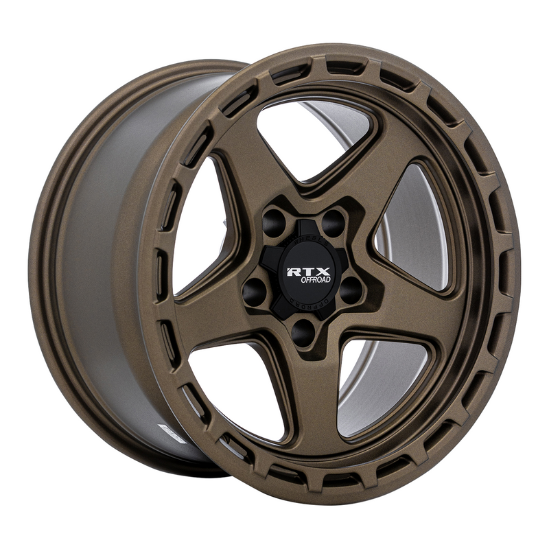 RTX Wheels - Trench - Bronze - Sand Bronze - 17" x 9", -15 Offset, 5x127 (Bolt pattern), 71.5mm HUB