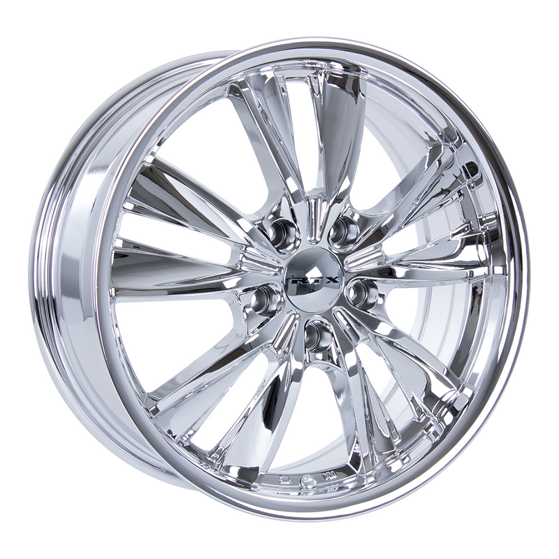 RTX Wheels - Twist - Chrome - Chrome (PVD) - 17" x 7", 40 Offset, 5x114.3 (Bolt Pattern), 73.1mm HUB
