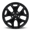 RTX Wheels - Ulsan - Black - Satin Black - 17" x 7", 38 Offset, 5x114.3 (Bolt Pattern), 67.1mm HUB