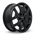 RTX Wheels - Ulsan - Black - Satin Black - 17" x 7", 38 Offset, 5x114.3 (Bolt Pattern), 67.1mm HUB