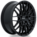 RTX Wheels - V20 - Black - Gloss Black - 17" x 7.5", 42 Offset, 5x114.3 (Bolt Pattern), 73.1mm HUB