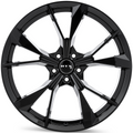 RTX Wheels - VW-01 - Black - Gloss Black - 20" x 8.5", 38 Offset, 5x112 (Bolt pattern), 57.1mm HUB