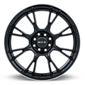 RTX Wheels - Vapor - Black - Black Machined - 17" x 7.5", 40 Offset, 5x114.3 (Bolt Pattern), 73.1mm HUB
