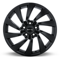 RTX Wheels - Varel - Black - Satin Black - 17" x 7.5", 38 Offset, 5x112 (Bolt Pattern), 57.1mm HUB