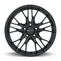 RTX Wheels - Vertex - Black - Satin Black - 17" x 7.5", 38 Offset, 5x105 (Bolt Pattern), 56.6mm HUB