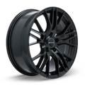RTX Wheels - Vertex - Black - Satin Black - 20" x 8.5", 38 Offset, 5x114.3 (Bolt Pattern), 73.1mm HUB