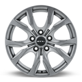 RTX Wheels - Windsor - Gunmetal - Gunmetal - 17" x 7", 35 Offset, 5x127 (Bolt Pattern), 71.5mm HUB