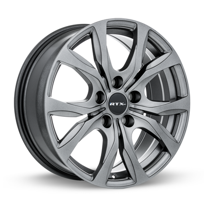 RTX Wheels - Windsor - Gunmetal - Gunmetal - 18" x 7.5", 35 Offset, 5x127 (Bolt Pattern), 71.5mm HUB