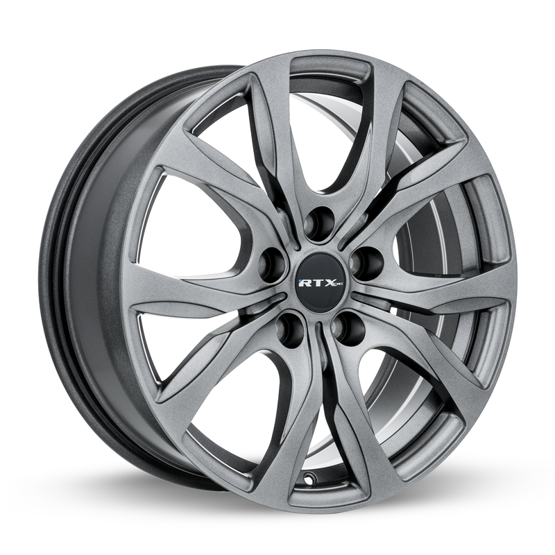 RTX Wheels - Windsor - Gunmetal - Gunmetal - 18" x 7.5", 35 Offset, 5x127 (Bolt Pattern), 71.5mm HUB
