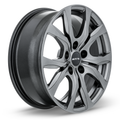 RTX Wheels - Windsor - Gunmetal - Gunmetal - 17" x 7", 35 Offset, 5x127 (Bolt Pattern), 71.5mm HUB