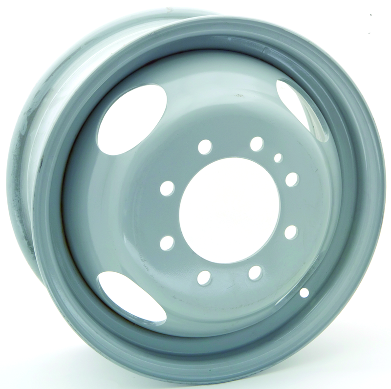 RTX Wheels - Steel Wheel - Grey - Grey - 16" x 6", 127 Offset, 8x165.1 (Bolt Pattern), 124.1mm HUB