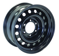 RTX Wheels - Steel Wheel - Black - Black - 16" x 7", 5 Offset, 6x139.7 (Bolt Pattern), 106.1mm HUB