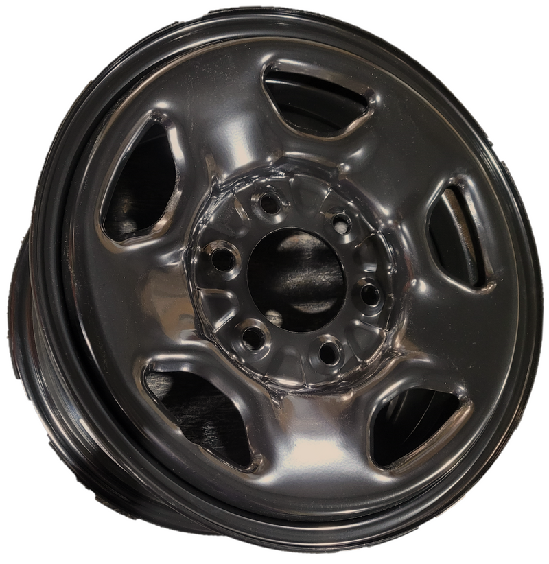 RTX Wheels - Steel Wheel - Black - Black - 16" x 6.5", 40 Offset, 6x139.7 (Bolt Pattern), 92.3mm HUB