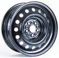 RTX Wheels - Steel Wheel - Black - Black - 15" x 6", 40 Offset, 5x100 (Bolt Pattern), 54.1mm HUB