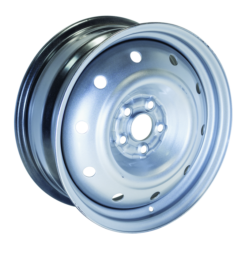 Fast Wheels - Steel / Acier - Black - Black - 16" x 6.5", 48 Offset, 5x100 (Bolt Pattern), 56.1mm HUB