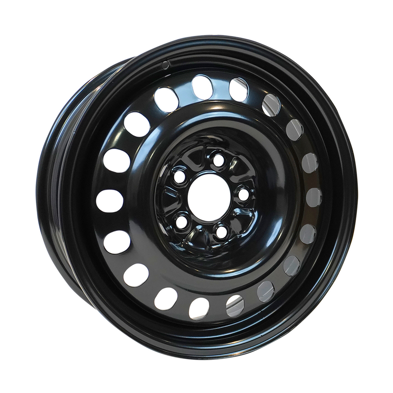 RSSW - Steel - Black - Black - 17" x 7", 40 Offset, 5x114.3 (Bolt Pattern), 67.1mm HUB