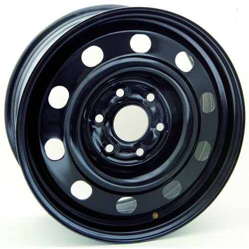 RTX Wheels - Steel Wheel - Black - Black - 17" x 7", 50 Offset, 6x132 (Bolt Pattern), 74.5mm HUB