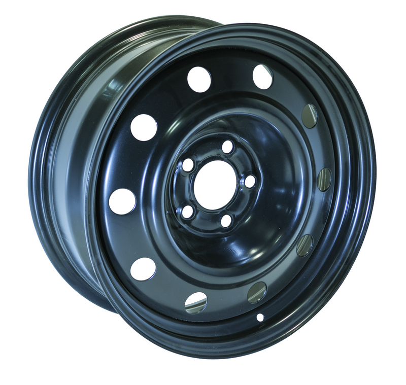 RSSW - Steel - Black - Black - 17" x 6.5", 40 Offset, 5x114.3 (Bolt Pattern), 71.5mm HUB