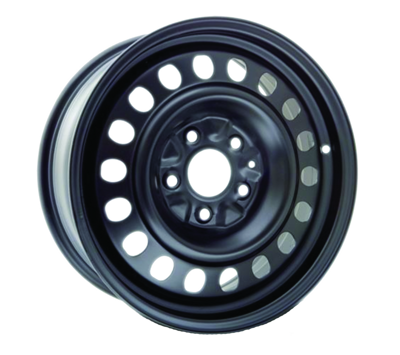 Fast Wheels - Steel / Acier - Black - Black - 17" x 7", 40 Offset, 5x127 (Bolt Pattern), 71.5mm HUB