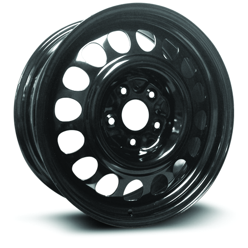 RTX Wheels - Steel Wheel - Black - Black - 18" x 7.5", 44 Offset, 5x127 (Bolt Pattern), 71.5mm HUB