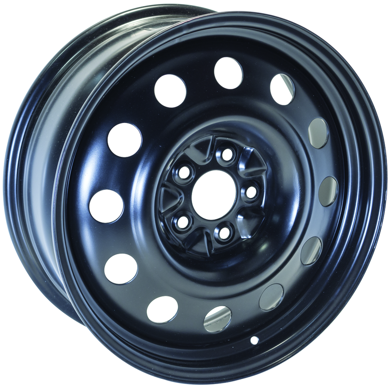 RTX Wheels - Steel Wheel - Black - Black - 18" x 7", 40 Offset, 5x114.3 (Bolt Pattern), 67.1mm HUB