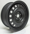 RTX Wheels - Steel Wheel - Black - Black - 19" x 7.5", 40 Offset, 5x114.3 (Bolt Pattern), 60.1mm HUB