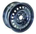 RTX Wheels - Steel Wheel - Black - Black - 16" x 6.5", 40 Offset, 5x114.3 (Bolt Pattern), 64.1mm HUB