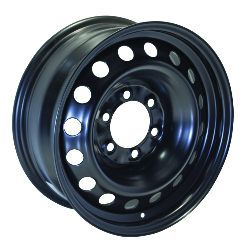 RTX Wheels - Steel Wheel - Black - Black - 17" x 7", 14 Offset, 6x139.7 (Bolt Pattern), 106.1mm HUB
