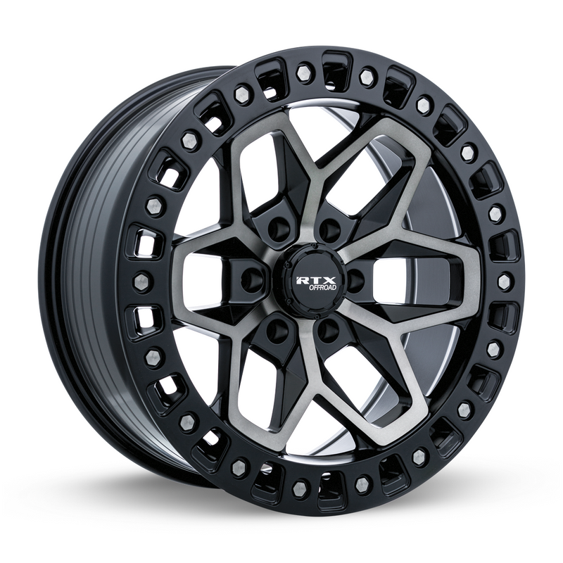 RTX Wheels - Zion - Bronze - Black Machined Tinted Bronze - 18" x 9", 0 Offset, 6x139.7 (Bolt Pattern), 106.1mm HUB