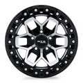 RTX Wheels - Zion - Black - Black Machined - 18" x 9", 0 Offset, 6x139.7 (Bolt Pattern), 106.1mm HUB