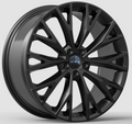 RTX Wheels - Black Widow - Black - Gloss Black - 17" x 9", 12 Offset, 6x139.7 (Bolt pattern), 106.10mm HUB