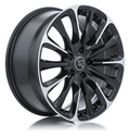 RTX Wheels - Poison - Black - Black Machined - 18" x 8", 42 Offset, 5x114.3 (Bolt Pattern), 73.1mm HUB