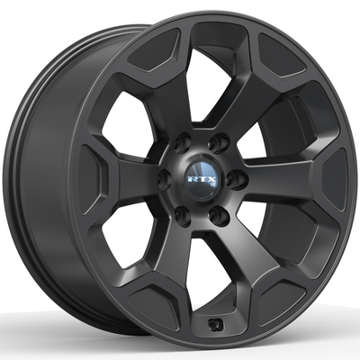 RTX Wheels - RA01 - Black - 18" x 8", 18 Offset, 6x139.7 (Bolt pattern), 77.80mm HUB