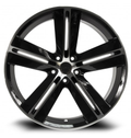 RTX Wheels - SMS - Black - Black Machined - 18" x 7.5", 40 Offset, 5x114.3 (Bolt Pattern), 73.1mm HUB