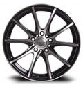 RTX Wheels - Snare - Black - Black Machined - 14" x 6", 38 Offset, 4x100 (Bolt Pattern), 73.1mm HUB