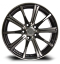 RTX Wheels - Spark - Black - Black Machined - 15" x 6", 45 Offset, 4x100 (Bolt Pattern), 73.1mm HUB