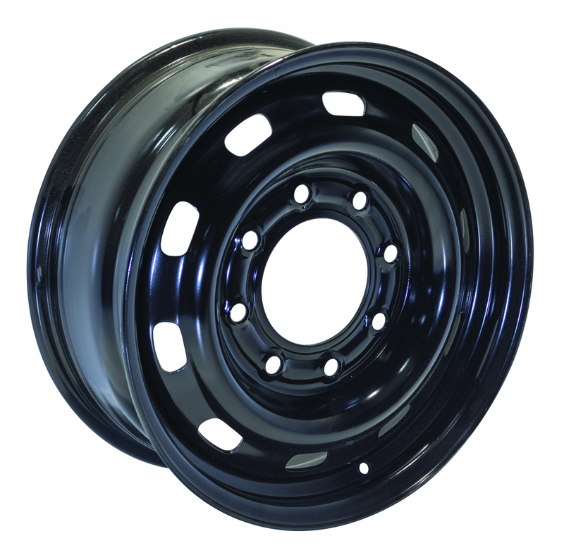RSSW - Steel - Silver - Silver - 17" x 7", 43 Offset, 8x180 (Bolt Pattern), 124.1mm HUB