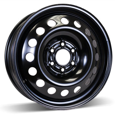 RSSW - Steel - Black - 17" x 7", 25 Offset, 6x114.3 (Bolt pattern), 66.1mm HUB