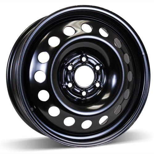 RSSW - Steel - Black - 17" x 7", 25 Offset, 6x114.3 (Bolt pattern), 66.1mm HUB