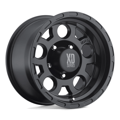 XD Series - XD122 ENDURO - Black - Matte Black - 17" x 9", -6 Offset, 6x139.7 (Bolt pattern), 108mm HUB