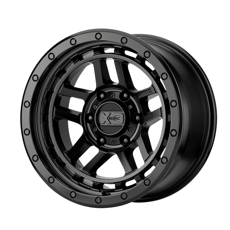 XD Series - XD140 RECON - Black - Satin Black - 17" x 9", -12 Offset, 5x127 (Bolt pattern), 78.1mm HUB