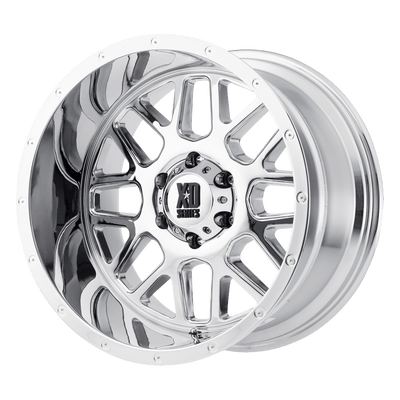 XD Series - XD820 GRENADE - Chrome - 16" x 7", 42 Offset, 5x160 (Bolt pattern), 65.07mm HUB